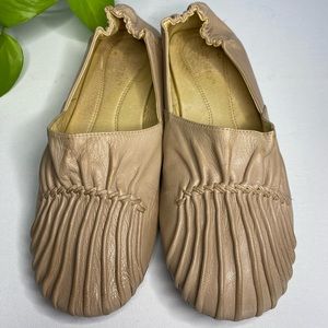 Chocolat Blu Women's Cam2 Flat ballet leather shoes 9